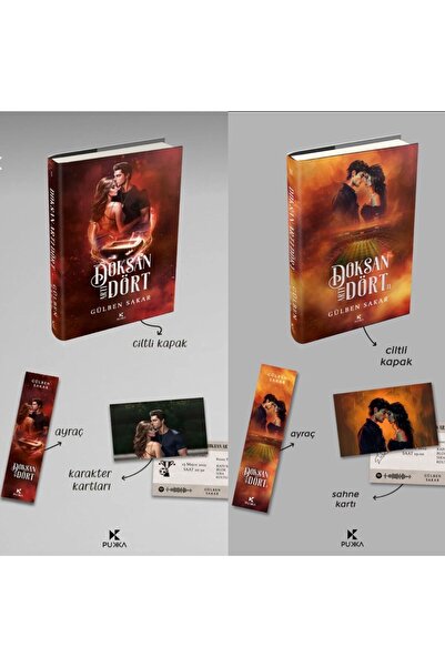 Pukka yayınları DOKSAN ARTI DÖRT 1-2 CİLTLİ SET-GÜLBEN SAKAR