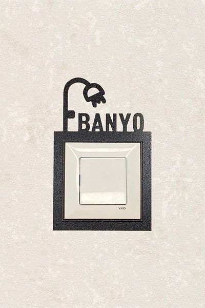 BLgrup 2102 Laser Wooden Socket Frame Single Bathroom