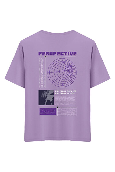 Mounte Bianca Unisex perspektiva - Oversize kroj T-shirt