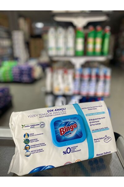 Bingo Yüzey Temizleme Havlusu Beyaz Sabun Kokulu-limon - Lavanta 96 Lı