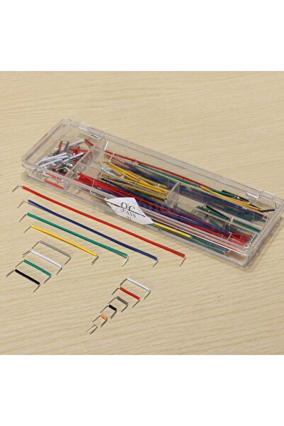 Roboyol Store Kutulu Kablo Seti 140 Parça 140 Adet Breadboard Jumper Kablo Uy...