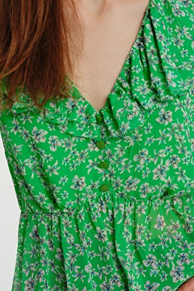 Exquise Αμάνικη μπλούζα με σχέδιο V λαιμόκοψης