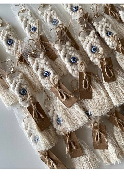 Es-Na Life Decoration ميدالية مفاتيح مكرامية 25 قطعة