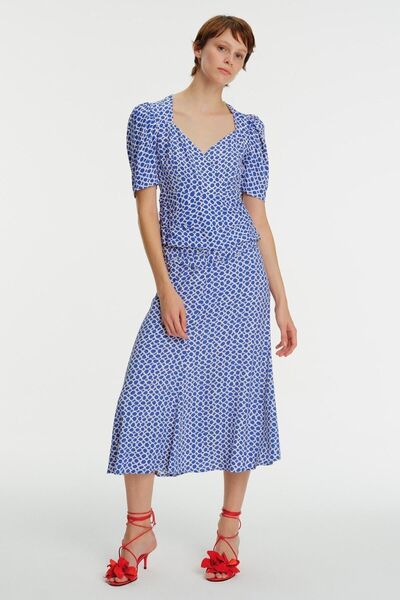 Exquise Μπλούζα με κοντό μανίκι ντραπέ