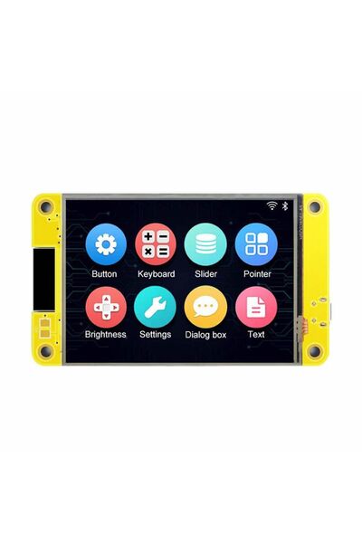 Roboyol Store ESP32-2432S028R 2.8 inch Rezistif Dokunmatik Tft Lcd Modül 240x320 Pixel Rgb Led Ldr Usb Uart IO Se