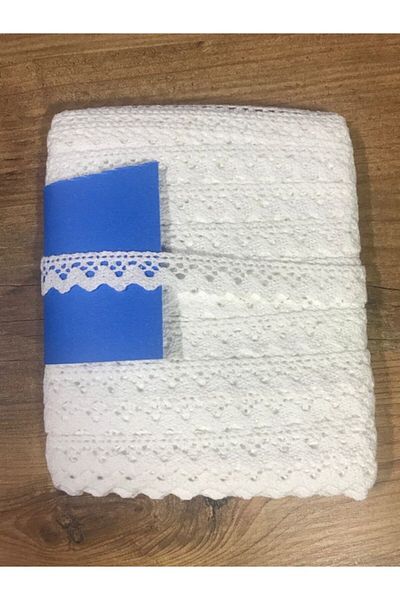 efem gipür White Lace Kopanaki - 25 Mt Pack Tableware Cloth, Duck Cover Edge