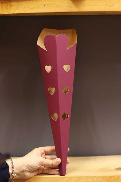 demontecraft Flower bouquet kraft bag in a pack of 25