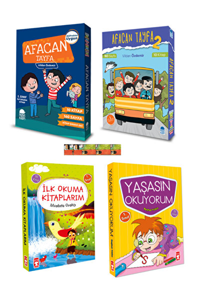Mavi Kirpi Yayınları 1.Sınıf Okuma setleri-Afacan Tayfa 1-2,Yaşasın Okuyorum ...