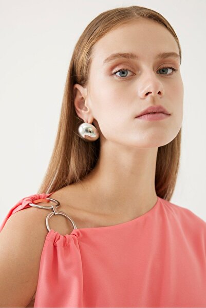 Exquise Single Shoulder Strap Detailed Blouse