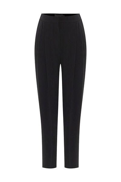Exquise Black Cigarette Pants