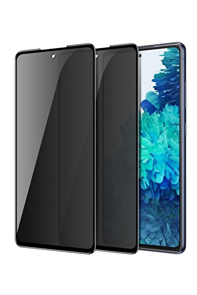 HANPORIUM Infinix Note 30 5G Hayalet Ekran Koruyucu 6D Kırılmaz Cam Gizlilik Korumalı - Tam Kaplar