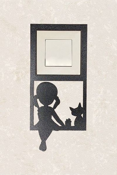 BLgrup 2111 Laser Cut Wooden Socket Frame Single Girls' Room
