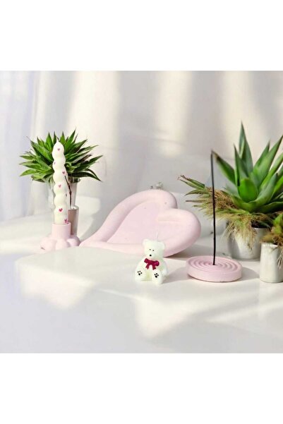 M&C Concept Dream Set Kalpli Organizer Boncuk Şamdan Burgu Mum Küçük Ayıcık M...