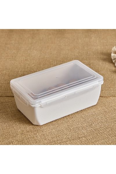 Home Box Rice Husk Food Container - 10.3x7.5x5.7 cm