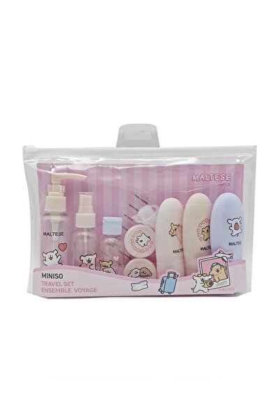 Miniso Maltesse Lisanslı Seyahat Şişe Seti (11 Adet) - Pratik ve Şirin Seyaha...