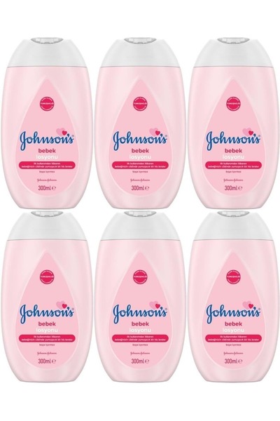 Johnson's لوشن جونسون للأطفال 300 مل - مجموعة من 6 قطع