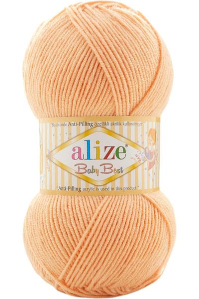 Alize Baby Best Hand Knitting Yarn Μαλλί Κωδικός χρώματος: 81-σολομός