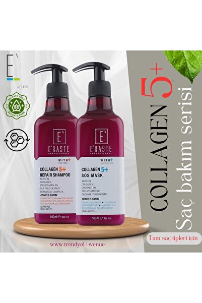 ERASTE E'RASTE COLLAGEN SAÇ BAKIM SERİSİ