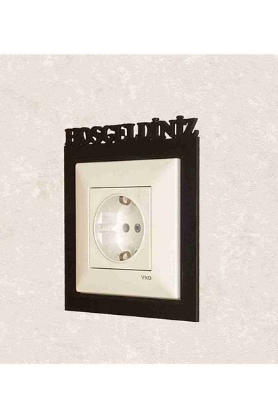 BLgrup 2130 Laser Cut Wooden Decorative Wooden Switch Socket Frame