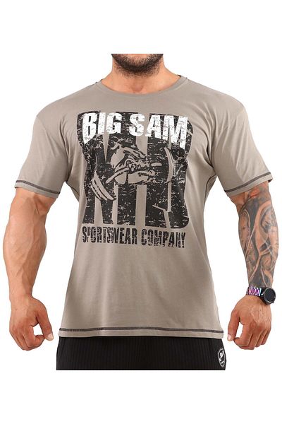 Big Sam Khaki Fit T-Shirt 2843