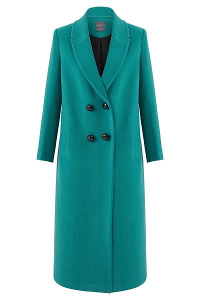 Exquise Midi Size Woolen Coat
