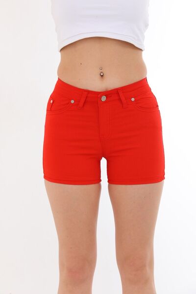 BİKELİFE Mini magas derekú Lycra sztreccs pamut rövidnadrág és Bermuda