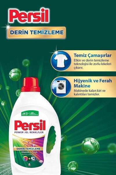 Persil Jel Renkliler Sıvı Çamaşır Deterjanı 60 Yıkama 3.900 ml