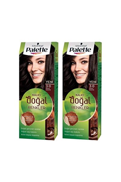 Palette Kalıcı Doğal Renkler 3-0 Koyu Kakao X 2 Adet
