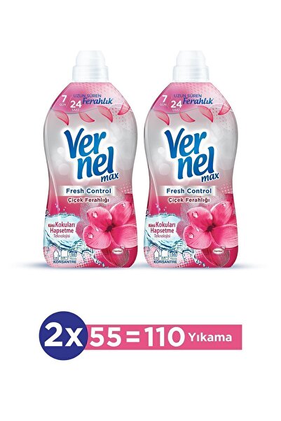 Vernel Max Fresh Control Çiçek Ferahlığı 1.32l (2'Lİ SET) (2X1.32L)