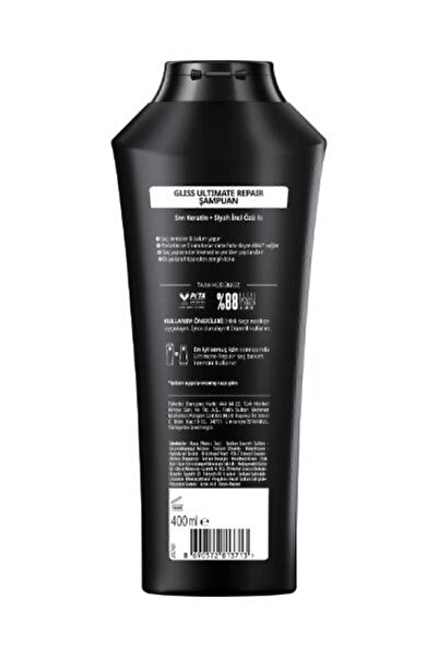 Gliss Ultimate Repair Şampuan 400ml x 2+ Saç Kremi 360ml x2