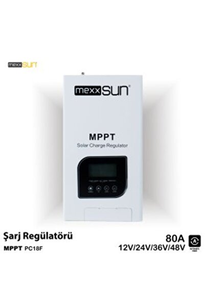 MEXXSUN İNGES - MEXXSUN 80 AMPER MPPT ŞARJ KONTROL CİHAZI 12/24/36/48 VOLT SO...