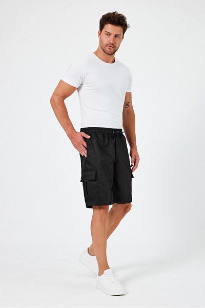 ALEXANDERGARDI E24-6502 Model Cargo Pocket Bermuda Shorts