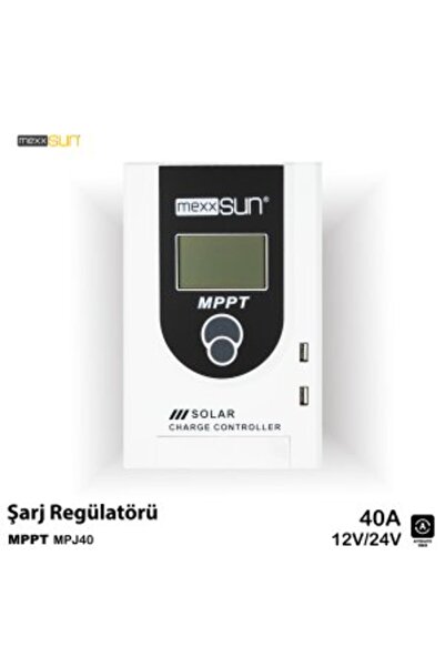 MEXXSUN 60 Amper Mppt Şarj Kontrol Cihazi 12/24/48 Volt - Solar Şarj Regülatö...