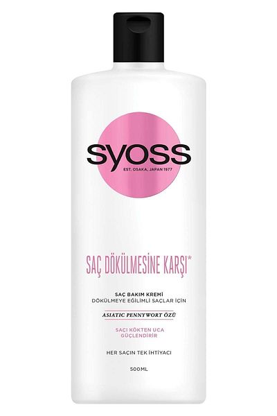 Syoss Anti-Hair Loss Conditioner 500 ml - Strong Nourishing Formula
