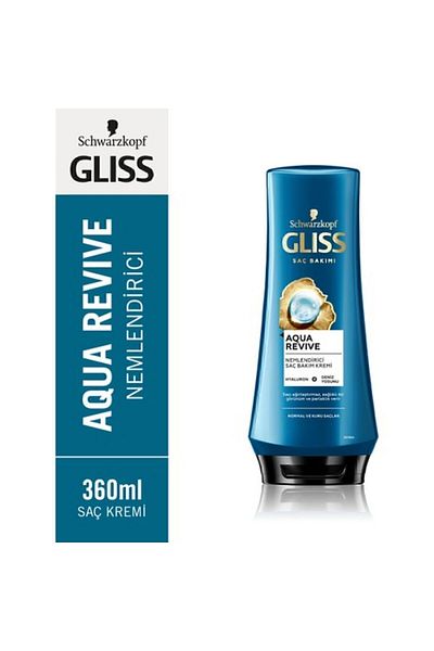 Gliss Aqua Revive 360ml Moisturizing Conditioner - for Normal and Dry Hair