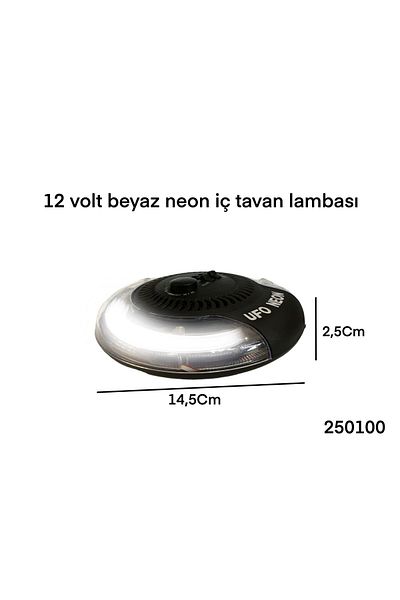 gcstore 12 Volt White Neon - Interior Ceiling Lamp