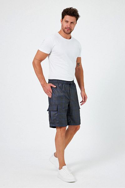 ALEXANDERGARDI E24-6502 Model Cargo Pocket Bermuda Shorts