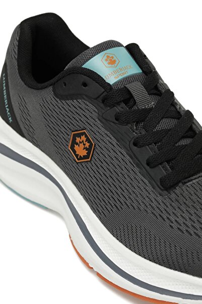 lumberjack Dark Gray Men's Running Shoes - Sneaker - Comfortable Shoes