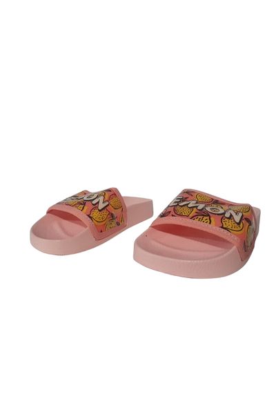 GEZER Παντόφλες για κορίτσια Pink Yellow Lemon - Εξαιρετικά ελαφριές, καθημερινής χρήσης, gzeer10-11