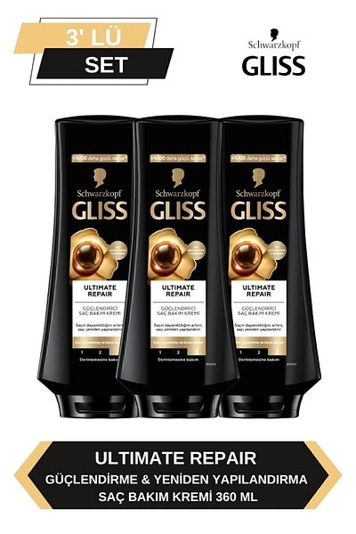 Gliss Ultimate Repair Conditioner - 360 Ml