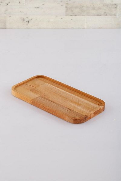 ANJEAHOME Larvik Wooden Presentation Plate - 12X22X2Cm