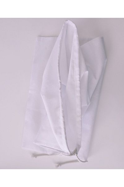 Nes 100% Cotton Special Sewing 35X50 1 Piece White Oğur Dikimevi Yogurt Cheese Milk Suzme Bag