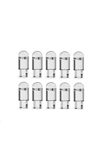 FEMEX 10 Adet Yeni Nesil T10 LED Ampul Park, Plaka, Iç Aydınlatma BEYAZ