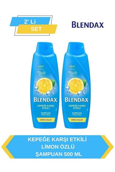 Blendax Shampoo 500 ml X2 – Anti-Dandruff Formula, Clean and Fresh Hair