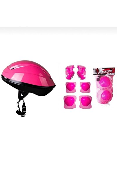 TOPROCKSTORE Çocuk Kask Dizlik Dirseklik Koruyucu Set 7 Parça