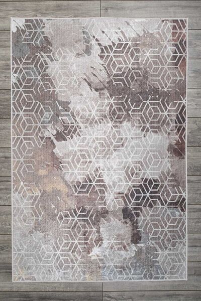 Oriente Home Bohemian Sa deznom Bež Smeđa Somot Tepih Perivo Protivklizni đon...