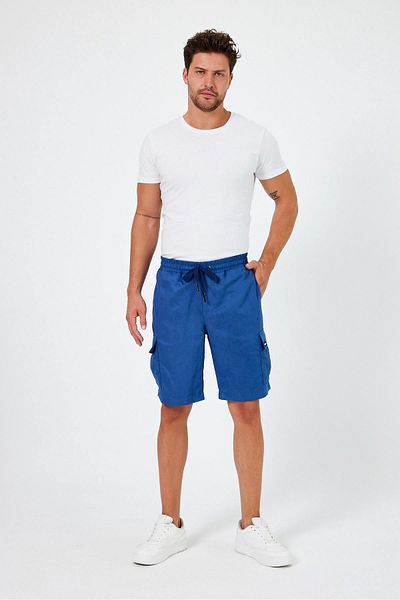 ALEXANDERGARDI E24-6502 Model Cargo Pocket Bermuda Shorts