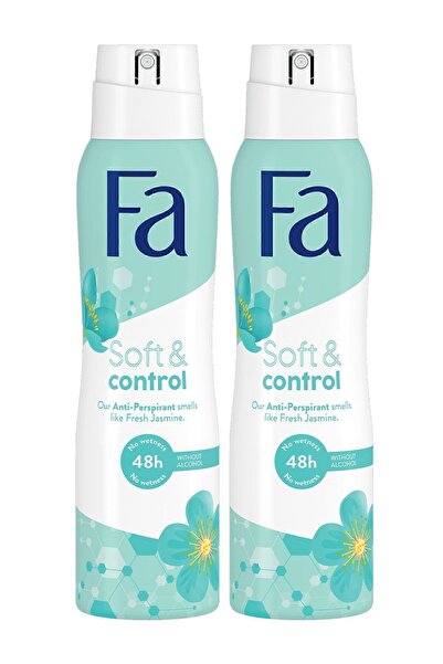 Fa Soft & Control 2×150 ml Deosprey Set – Taze Yasemin Kokusu ve 48 Saat Koruma