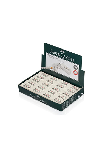 Faber Castell Eraser 188740 White 40 Pieces 5130188672