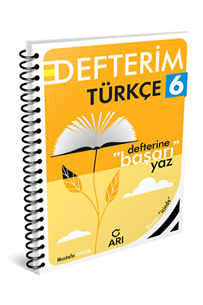 Arı Yayıncılık ARI YAYINCILIK 6.SINIF TÜRKÇE DEFTERİM YENİ